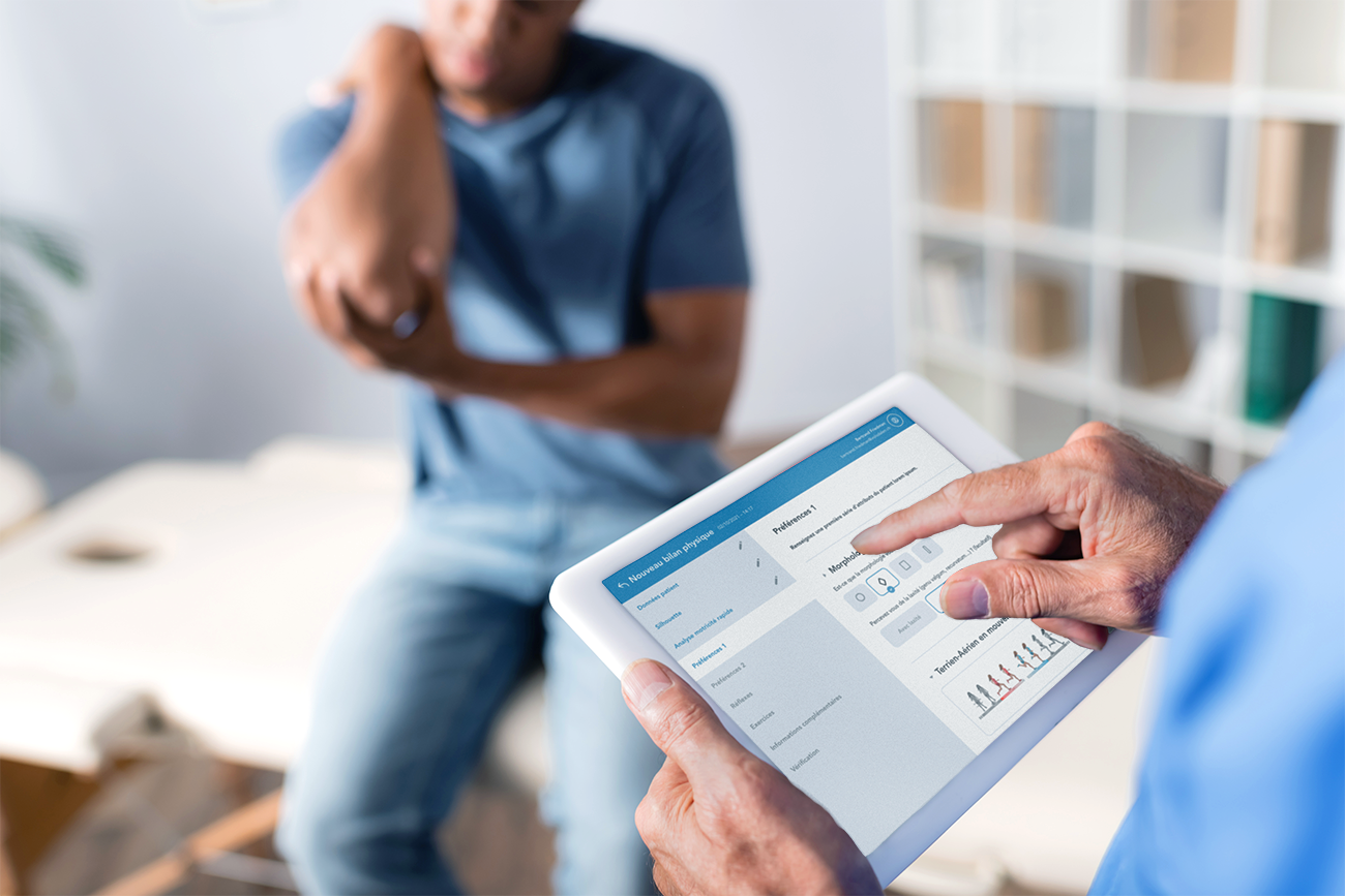 Utilisation de la plateforme lors d'une consultation